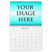 Personalisierte Kalender-Schablone Kalender (Mär 2027)