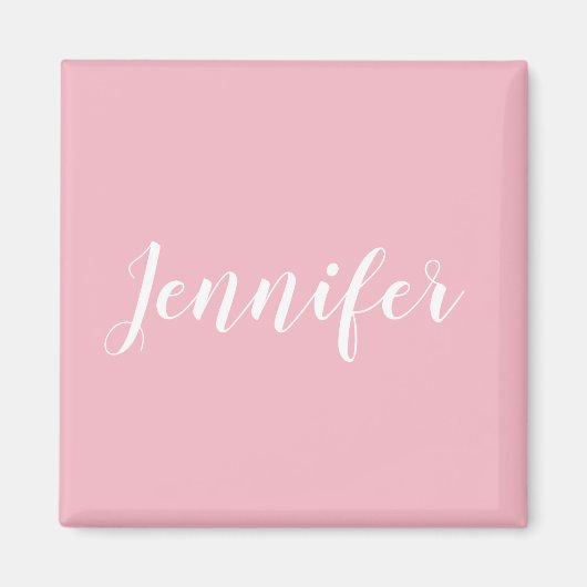 Personalisierte Kalligrafie Jennifer Namensgestalt Magnet (Vorne)