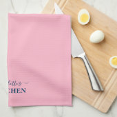 Personalisierte Kalligraphie-Editierbare Farben Geschirrtuch (Viertel Falte)