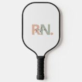 personalisierte Kalligraphie von RN Pickleball Schläger (Rückseite)