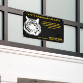 Personalisierte Kampfkunst des Weißen Tigers Banner (Äußeres Gebäude)