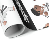 Personalisierte Kampfkunst - MultiOccasion Geschenkpapier (Rolleneckpunkt)