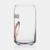 Personalisierte Kaninchenohren Niedlich Osterhase Dosenglas (Links)