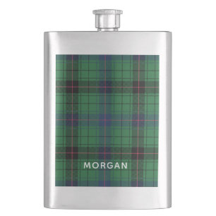 Personalisierte Karierte Davidson Tartan Benutzerd Flachmann
