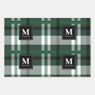 Personalisierte Kartanschauer Weihnachten Geschenkpapier Set