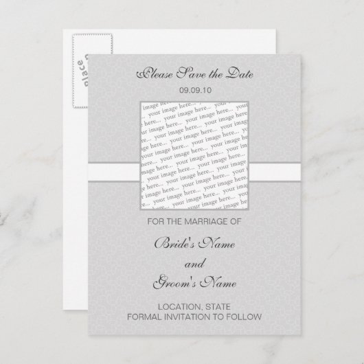 Personalisierte Karte (Vorne/Hinten)