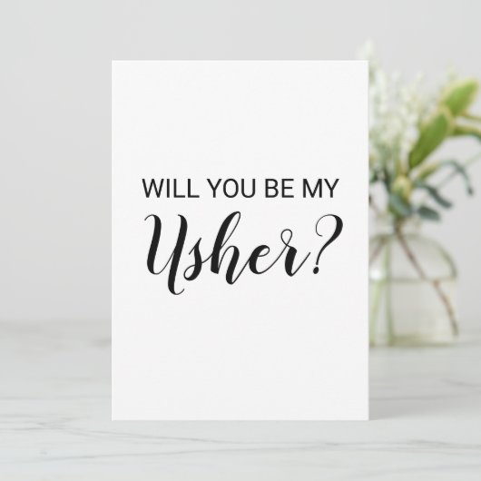 Personalisierte Karte (Stehend Vorderseite)