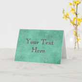 Personalisierte Karte (Gelbe Blume)