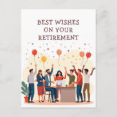 Personalisierte Karte - Abschiedskollegen (Vorderseite)