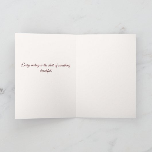 Personalisierte Karte - Abschiedskollegen (Innenseite)