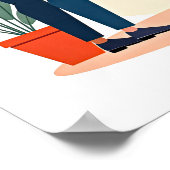 Personalisierte Karte - Abschiedskollegen Poster (Ecke)