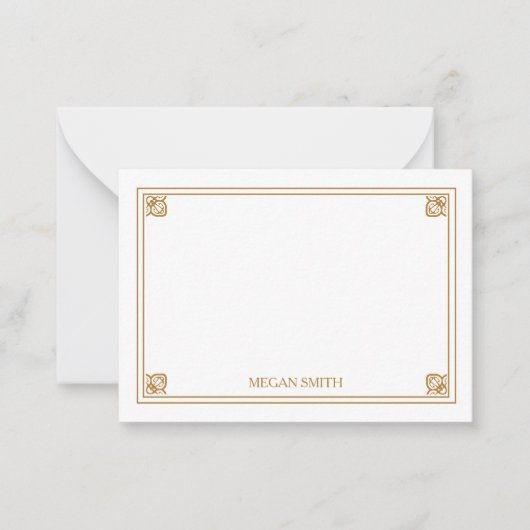 Personalisierte  Karte an der Vintagen Grenze (Vorderseite)