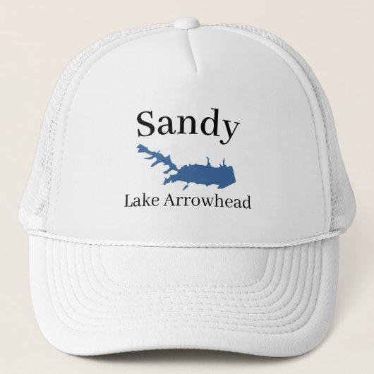 Personalisierte Karte des Arrowhead Classic Hat-Se Truckerkappe (Vorderseite)