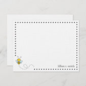 Personalisierte Karte für Hummeln (Vorne/Hinten)