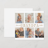 Personalisierte Karte Opa Pictures (Vorne/Hinten)