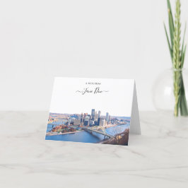 Personalisierte Karte Pittsburgh