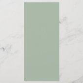 Personalisierte Karten für Hochzeiten Lavendel & S (Rückseite)