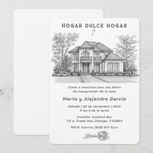 Personalisierte Karten Zur Hauseinweihung