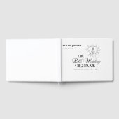 Personalisierte katholische Bibel Hochzeitsbuch Gästebuch (Voll)