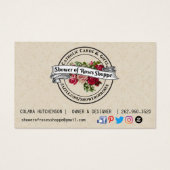 Personalisierte katholische Karten Einladungen Ges (Rückseite)