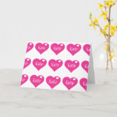 PERSONALISIERTE "KATIE" GLÜCKLICHE GEBURTSKARTE KARTE (Gelbe Blume)