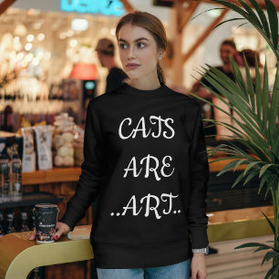 Personalisierte Katze Funny Modernes, gemütliches, Sweatshirt