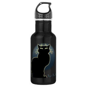 Personalisierte Katze Überflasche Trinkflasche