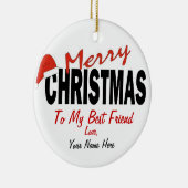 Personalisierte Katzen-bester Keramikornament (Rechts)