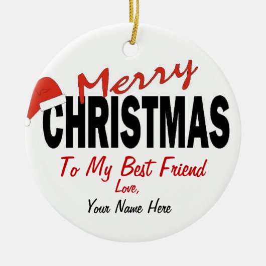 Personalisierte Katzen-bester Keramikornament (Vorne)