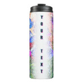 Personalisierte Katzen-FotoCollage Thermosbecher (Vorderseite)