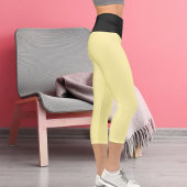 Personalisierte Katzen für Haustiere auf schwarzer Capri Leggings