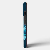 Personalisierte Katzen genehmigte Bücher Aquamarin Case-Mate iPhone Hülle (Rückseite / Links)