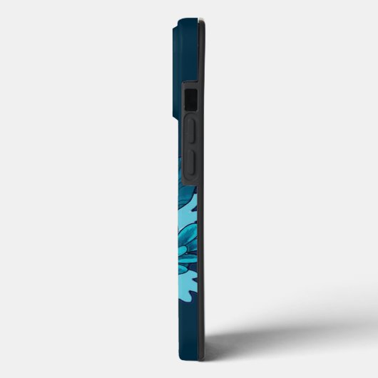 Personalisierte Katzen genehmigte Bücher Aquamarin Case-Mate iPhone Hülle (Rückseite / Links)