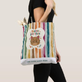 Personalisierte Katzen-Tragetasche | Schulbücher Tasche (Von Nahem)