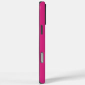 Personalisierte Katzenfoto-Collage-Monogramm rosa Case-Mate iPhone Hülle (Rückseite / Rechts)