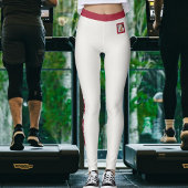 Personalisierte Katzenmutter-Tierfoto-Neutral-Dunk Leggings