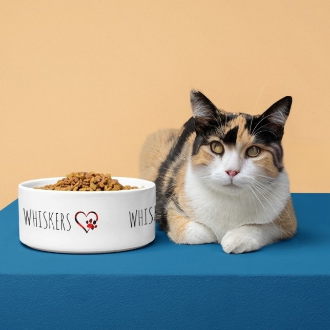 Personalisierte Katzenschale mit Namen Napf (Von Creator hochgeladen)