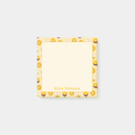 Personalisierte Kawaii Bar Donut Notes Post-it Klebezettel