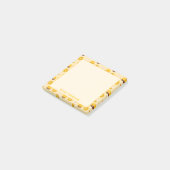 Personalisierte Kawaii Bar Donut Notes Post-it Klebezettel (angewinkelt)