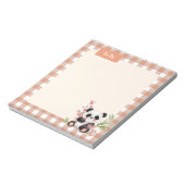 Personalisierte Kawaii-Schule Notizblock (Rotiert)