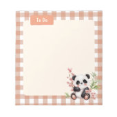 Personalisierte Kawaii-Schule Notizblock (Vorderseite)