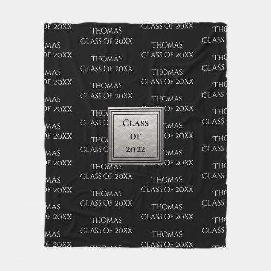 Personalisierte Keepake Name Jahr Fleece (Vorderseite)