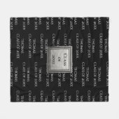 Personalisierte Keepake Name Jahr Fleece (Vorderseite (Horizontal))