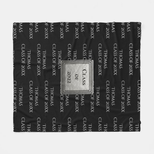 Personalisierte Keepake Name Jahr Fleece (Vorderseite (Horizontal))