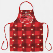 Personalisierte Kekse und Kakaoweihnachtsgebäck Schürze (Vorderseite)