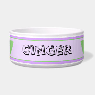 Personalisierte Keramik Cat Bowl Napf