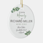 Personalisierte Keramik-Denkmal-Verzierung Keramikornament (Rechts)