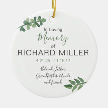 Personalisierte Keramik-Denkmal-Verzierung