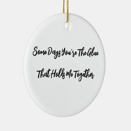 Personalisierte Keramik Keramik Ornament (Rechts)