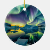 Personalisierte Keramik Keramik Ornament (Hinten)